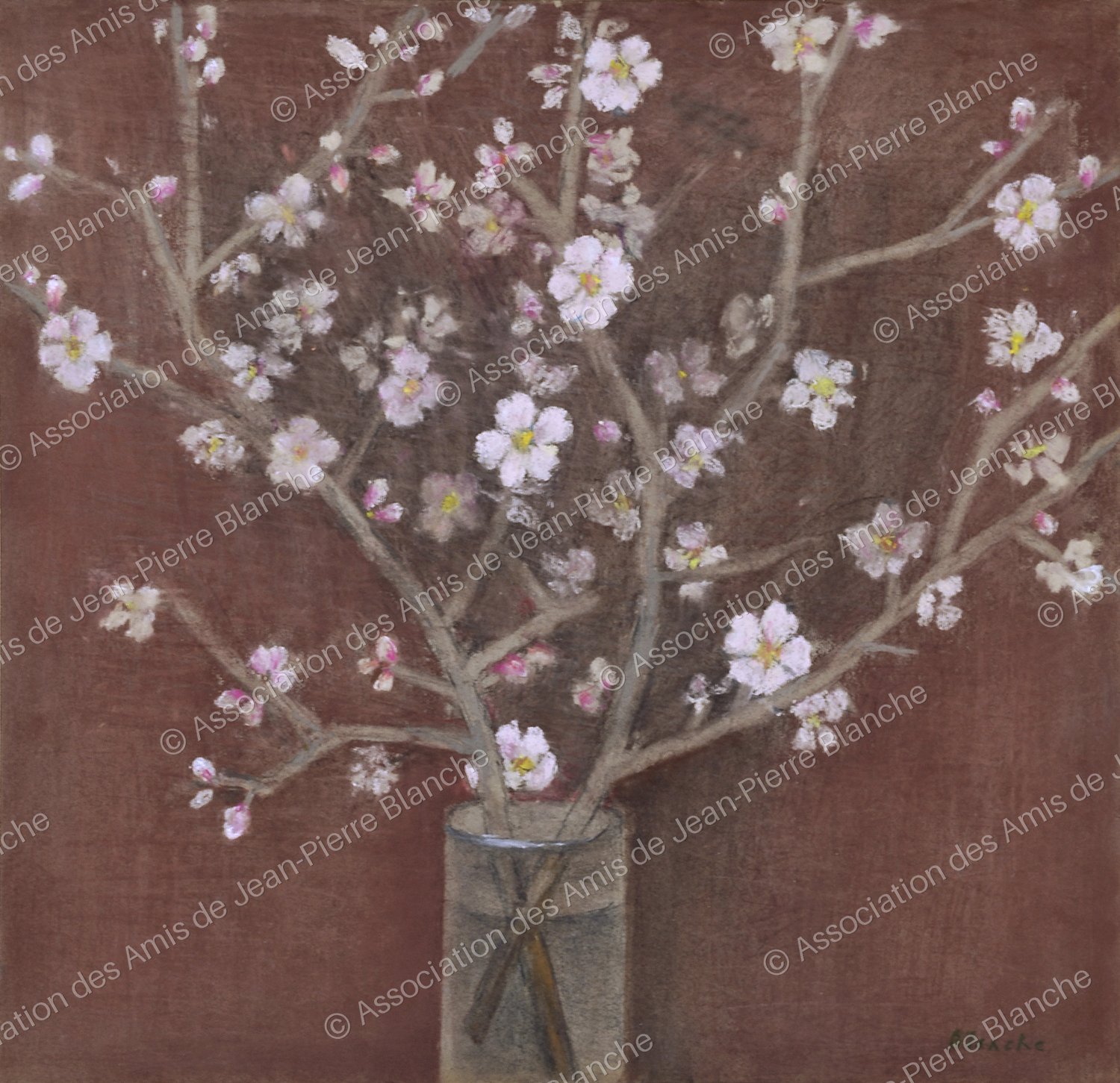 Nature morte a l’amandier