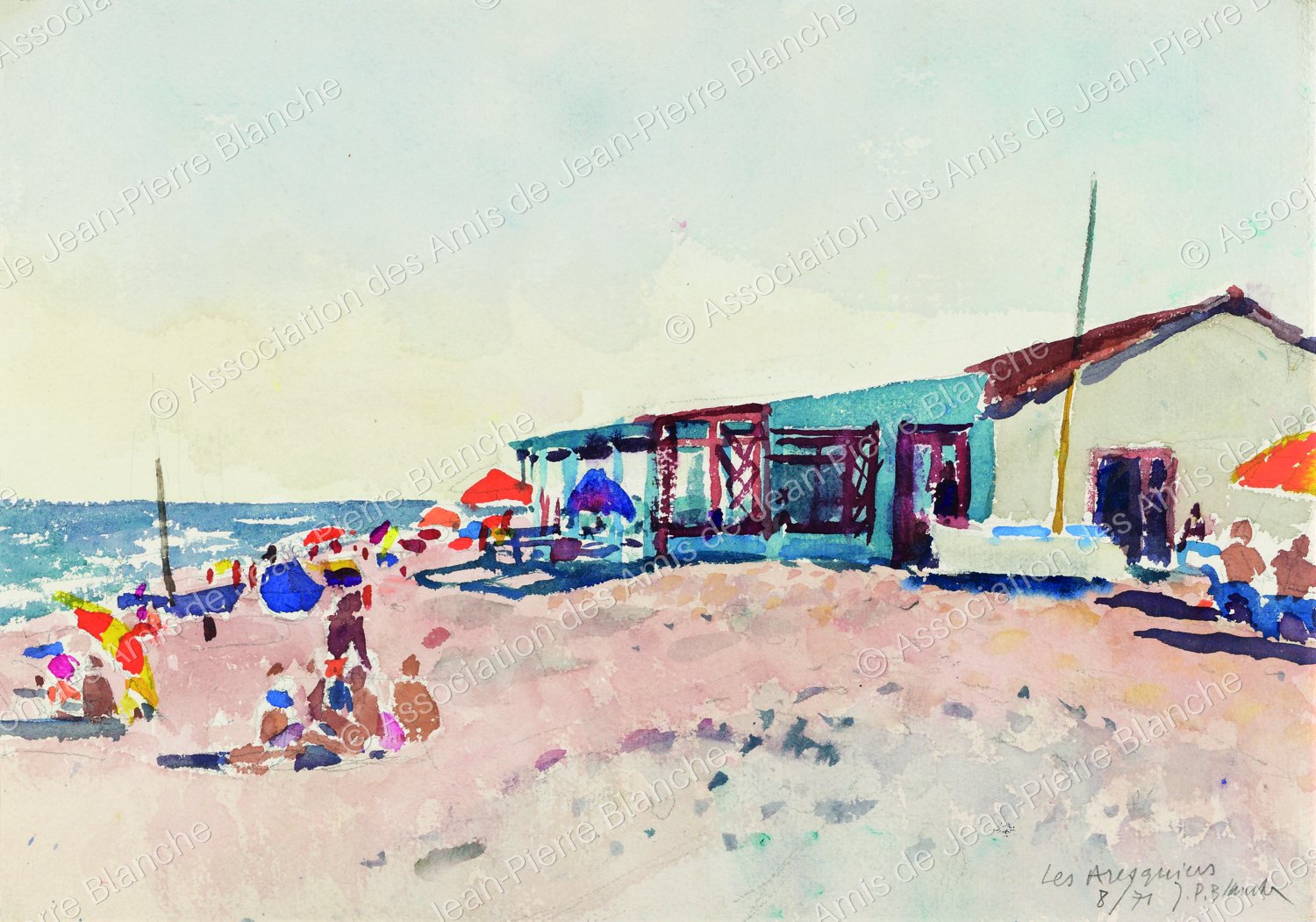 Les aresquiers plage1