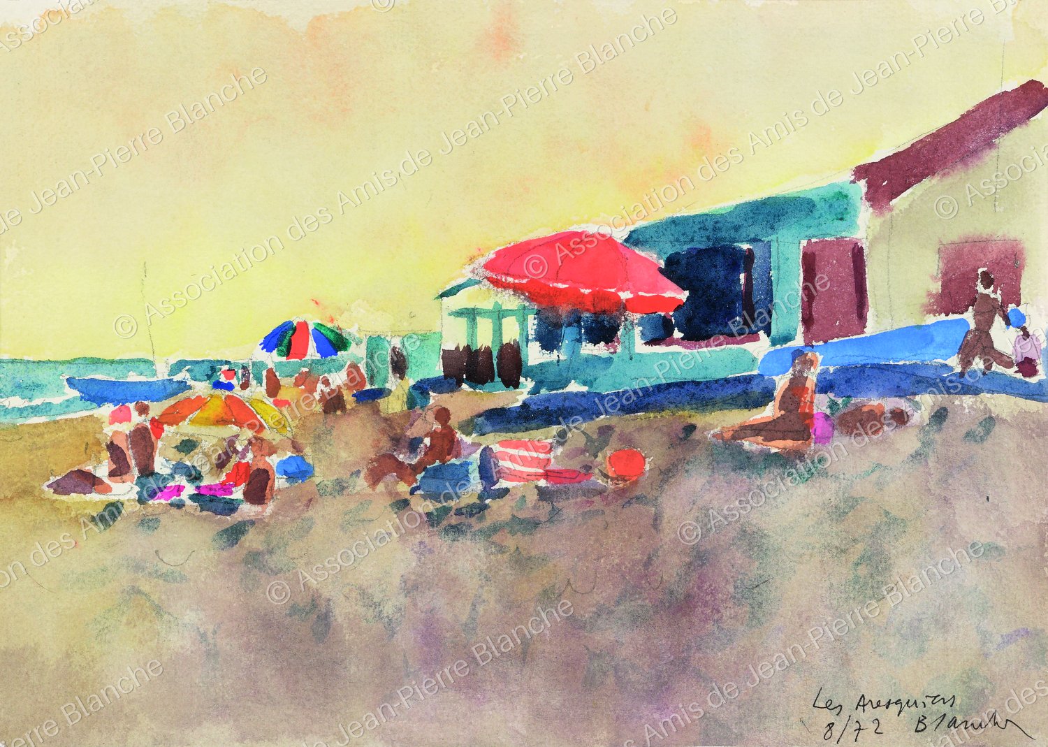 Les aresquiers plage2