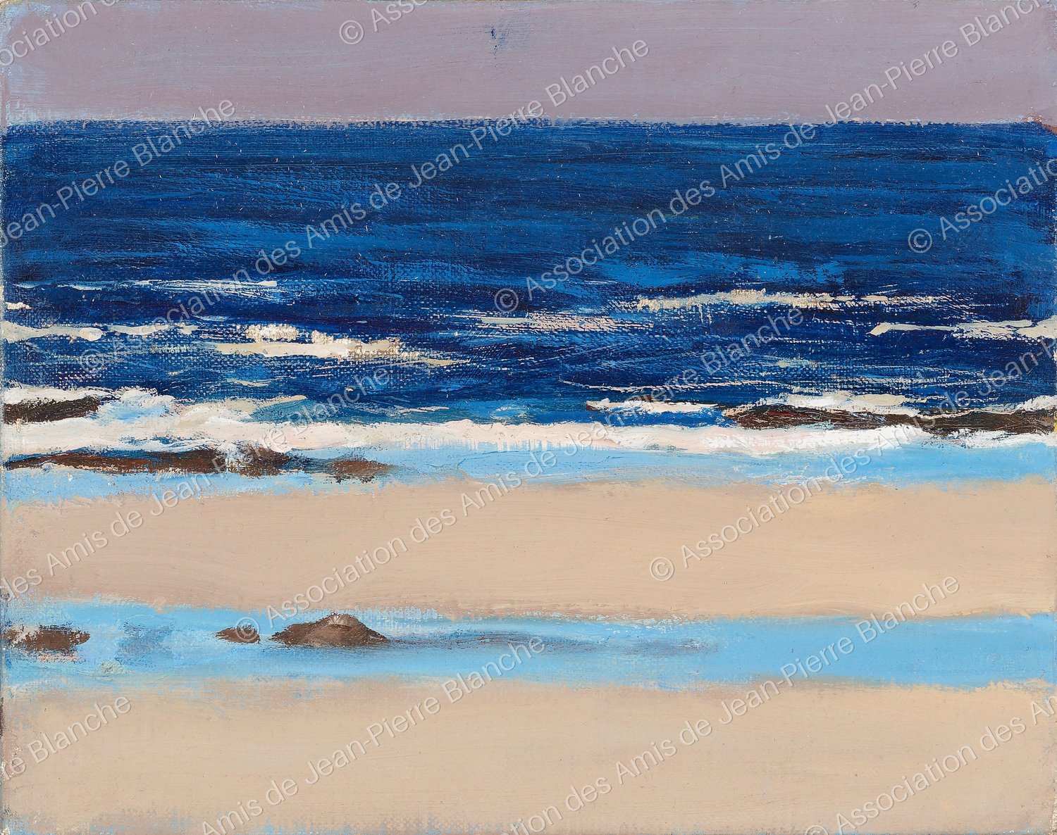 Plage et vagues