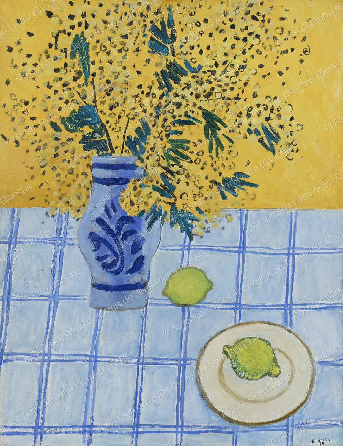 Mimosa et citrons verts