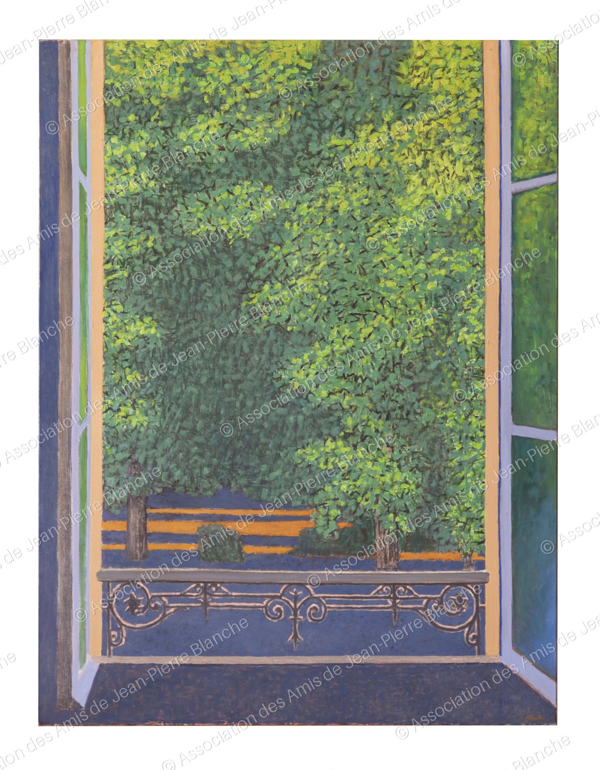 Fenêtre pont rout marronnier