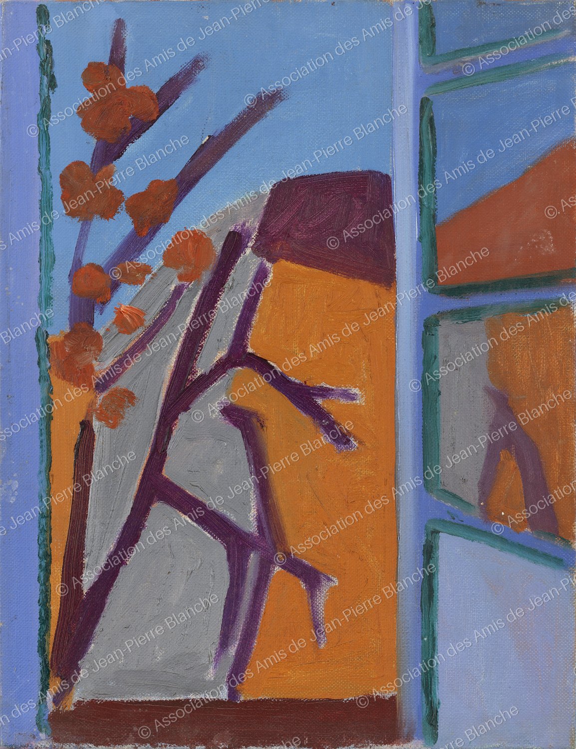 fenetre orange