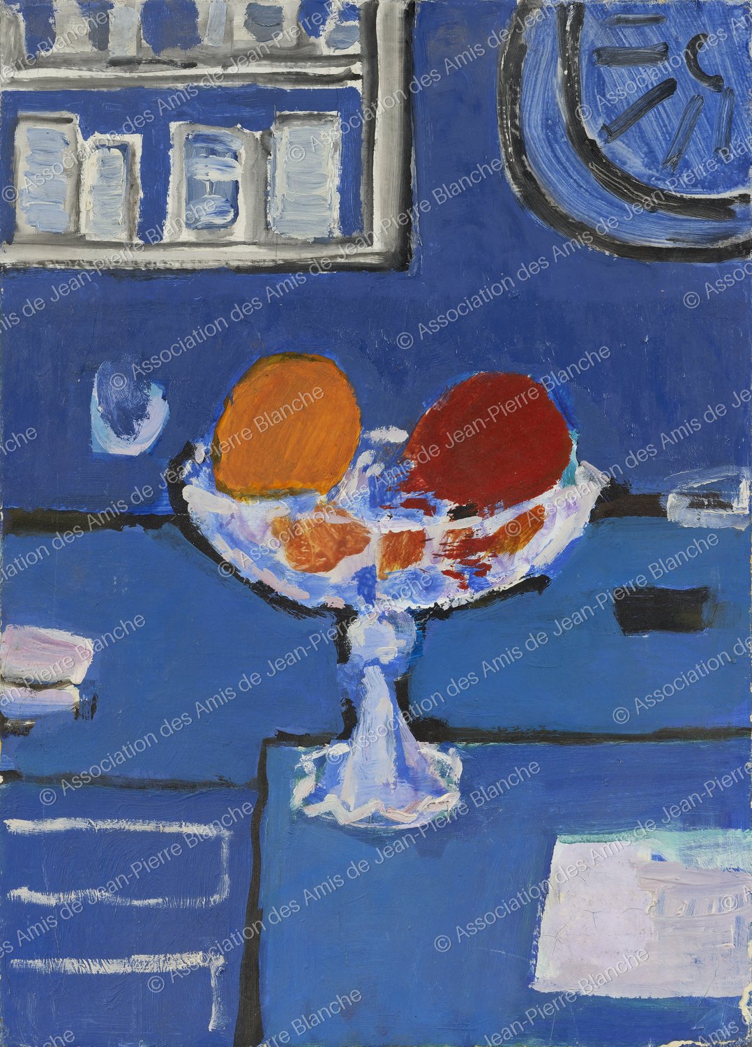 Oranges dans un vase